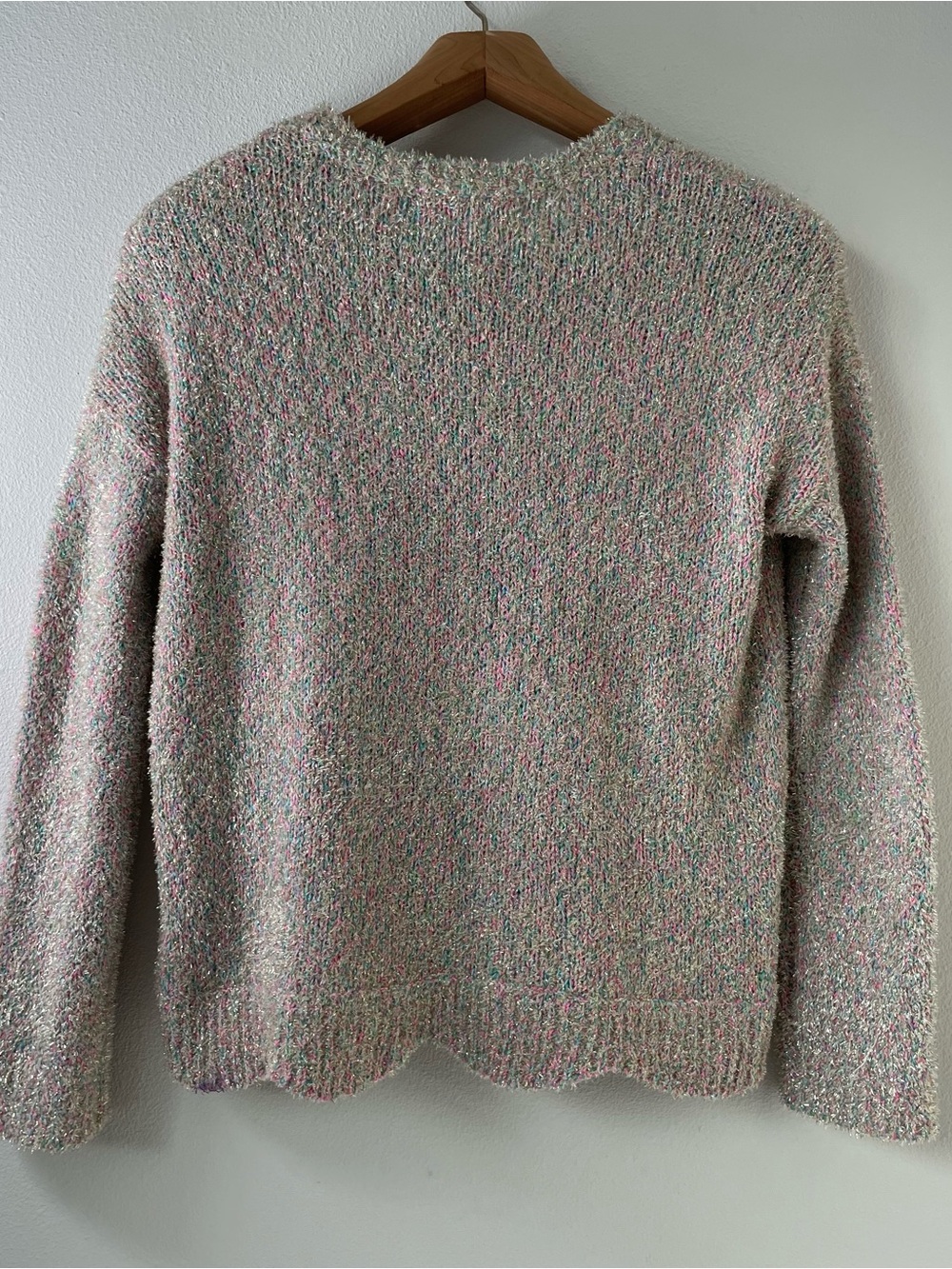 Lilly Pulitzer Gliana Sweater Women size M Pastel Whimsical Soft Girl Preppy - Picture 6 of 6